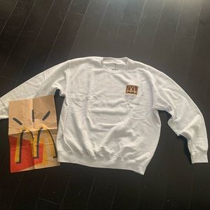 Travis Scott x McDonald's Staff Crewneck